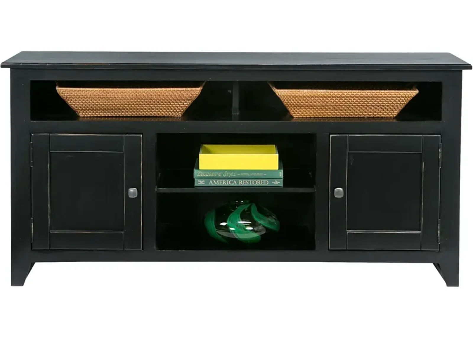 | Wrigley 2 Door Console | Black