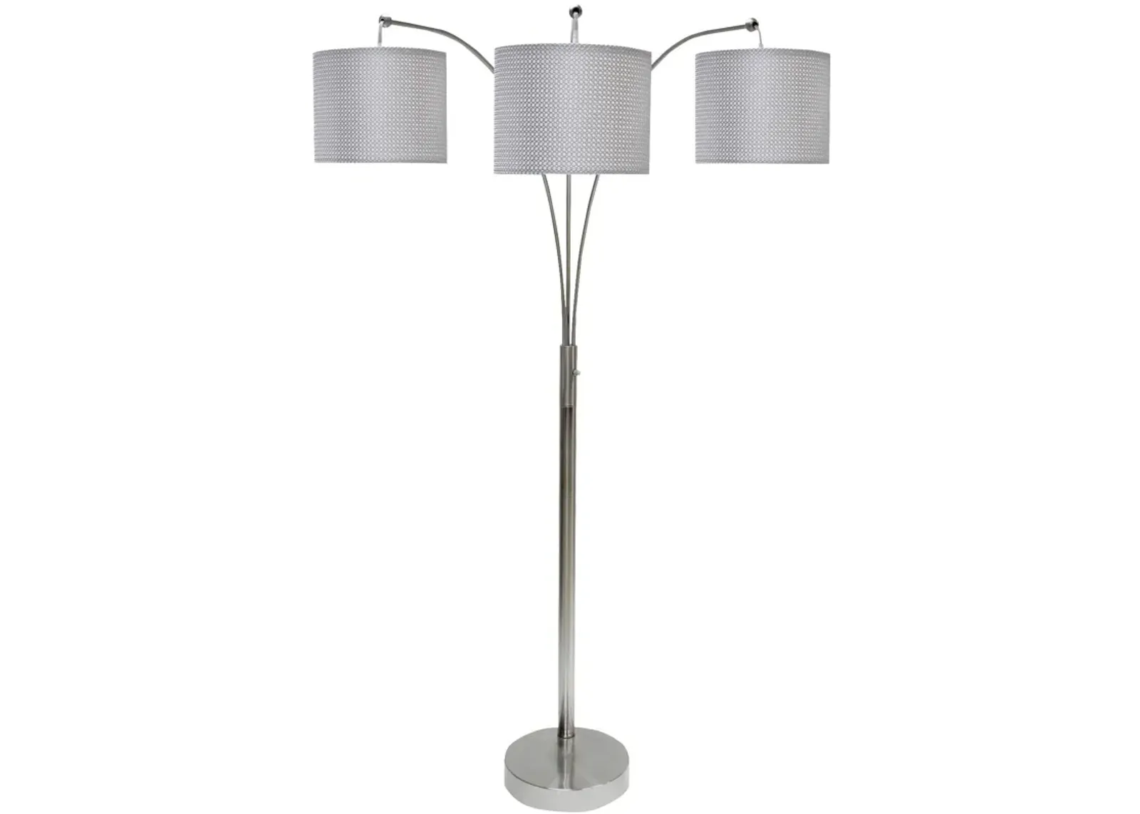 | Skylight Arc Lamp | Brushed Steel