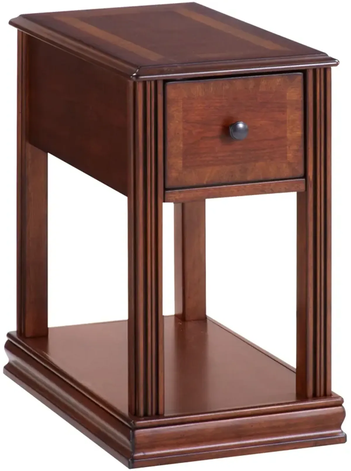 Ashley Furniture | Hamlyn Chairside Table | Brown/Beige