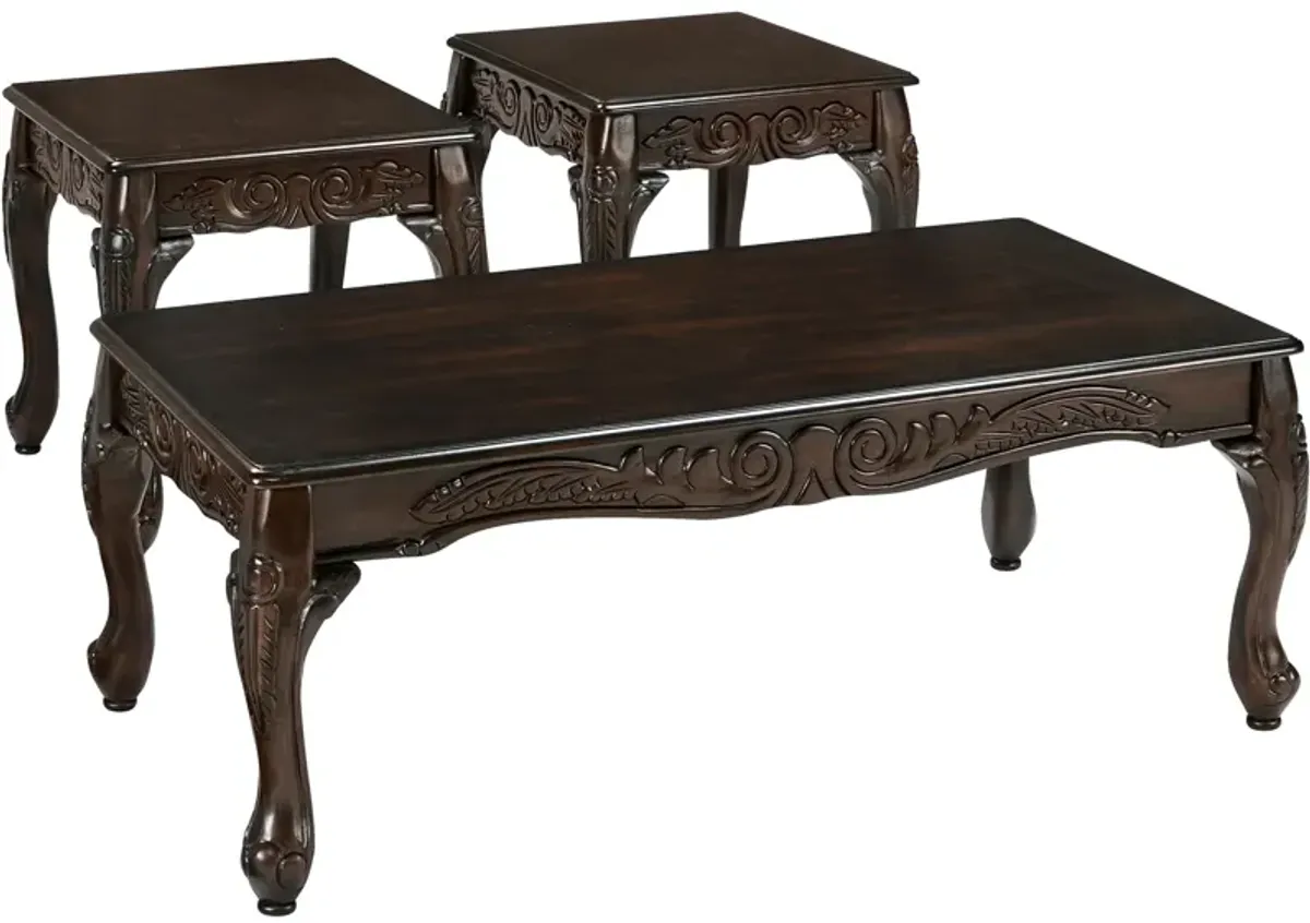 Heritage Set of 3 Tables