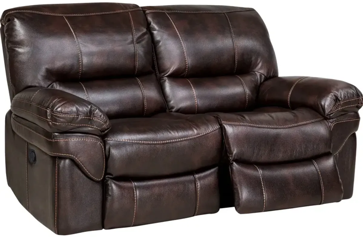 Man-Wah Cheers Valdez Reclining Loveseat