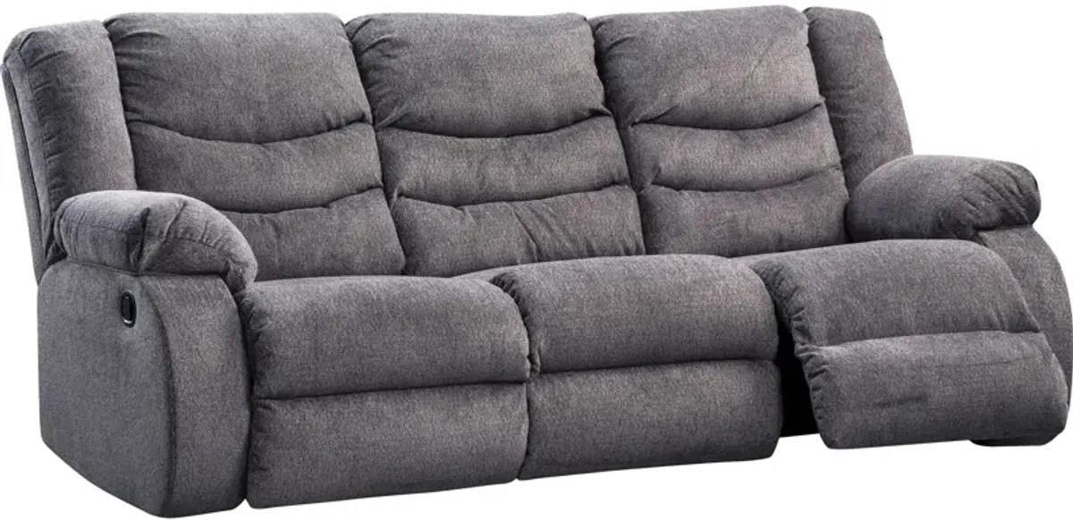 Ashley Furniture | Kent Reclining Sofa | Gray