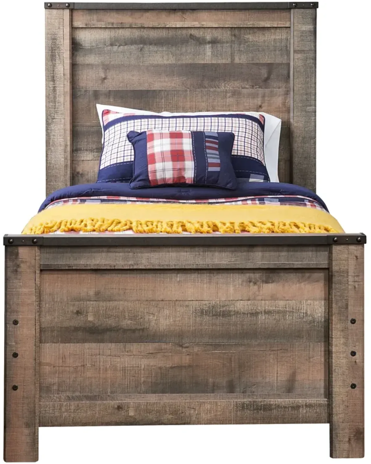 Trinell Panel Bed