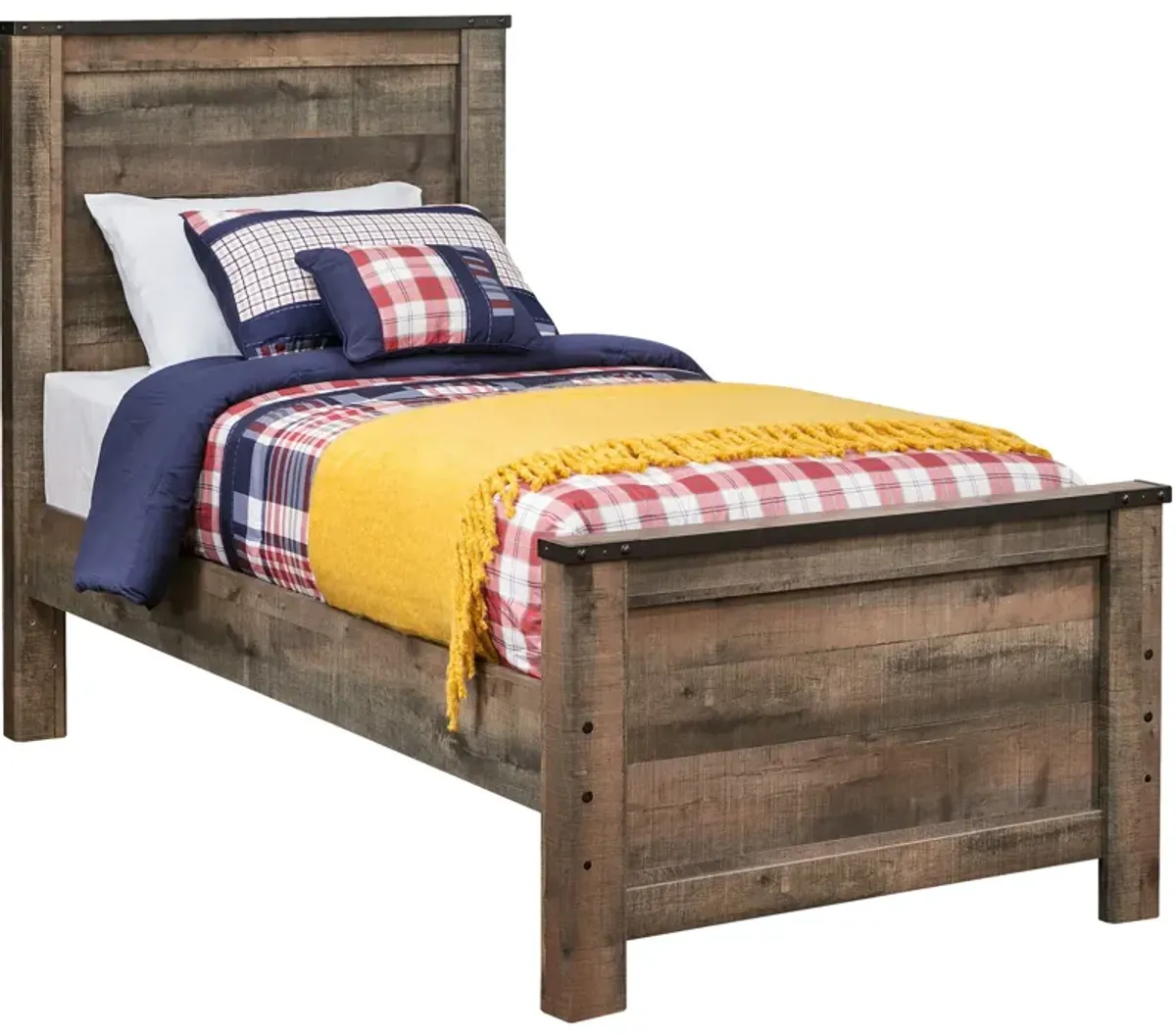 Trinell Panel Bed