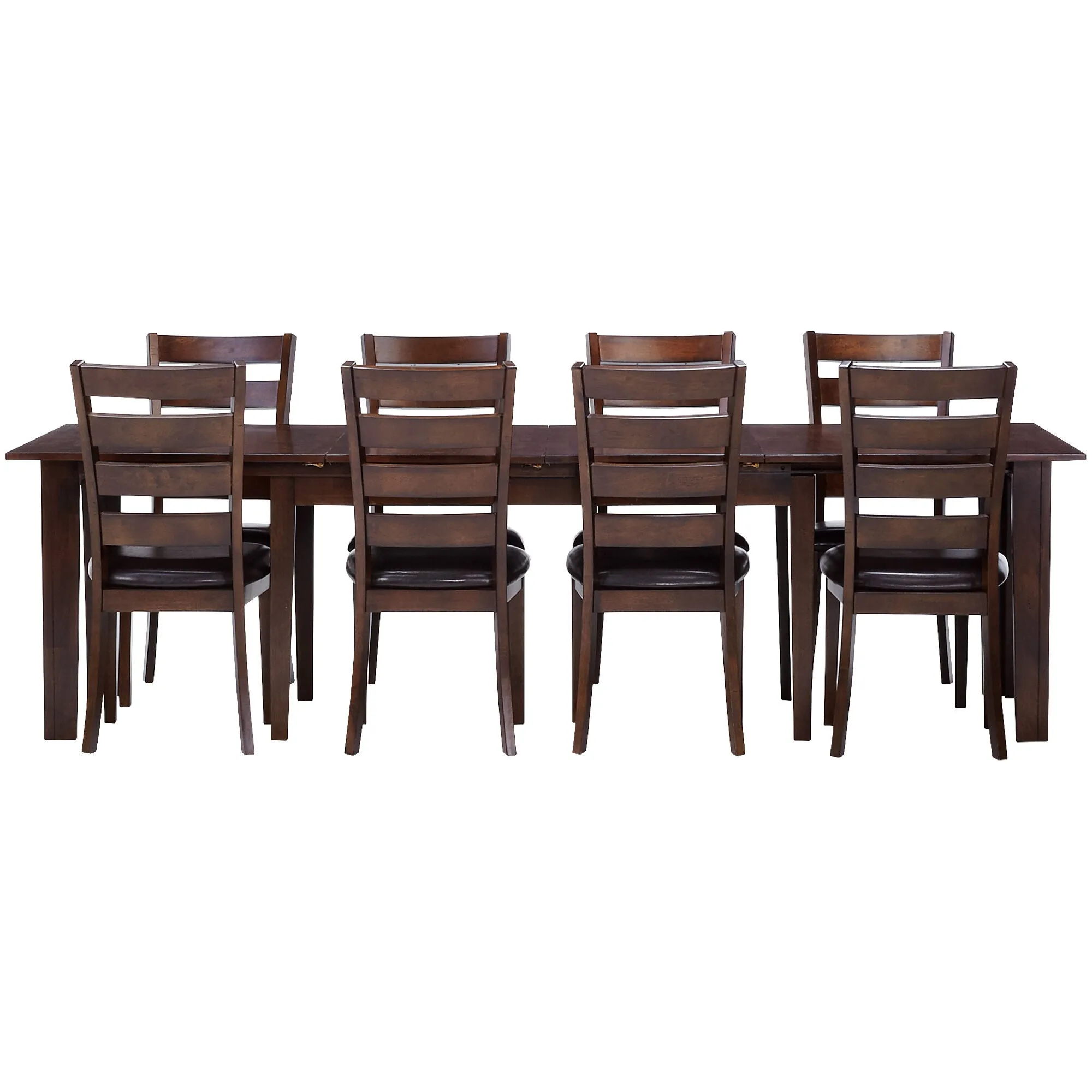 Intercon | Kona 9 Piece Ladder Back Dining Set | Raisin