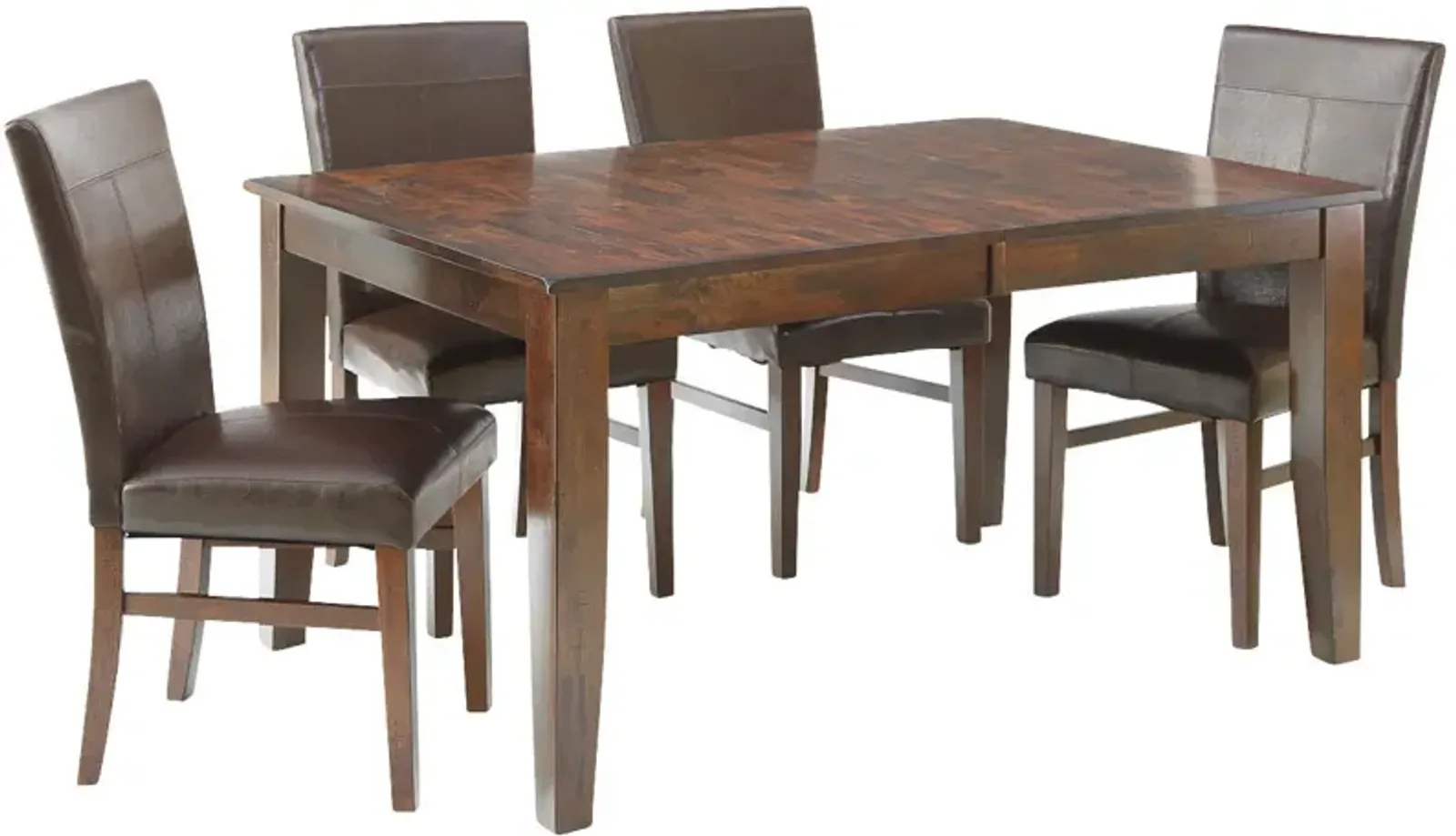 Kona 5 Piece Parsons Dining Set