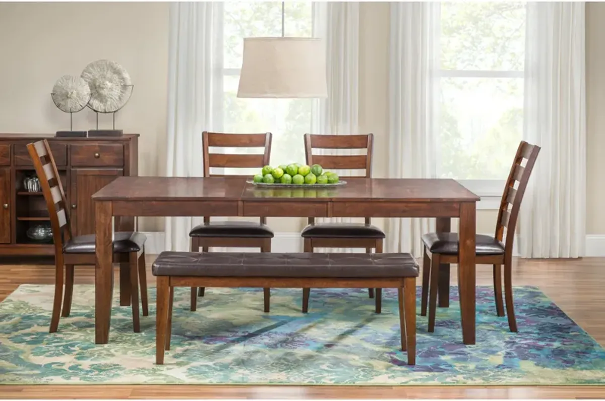 Kona 5 Piece Ladder Back Dining Set