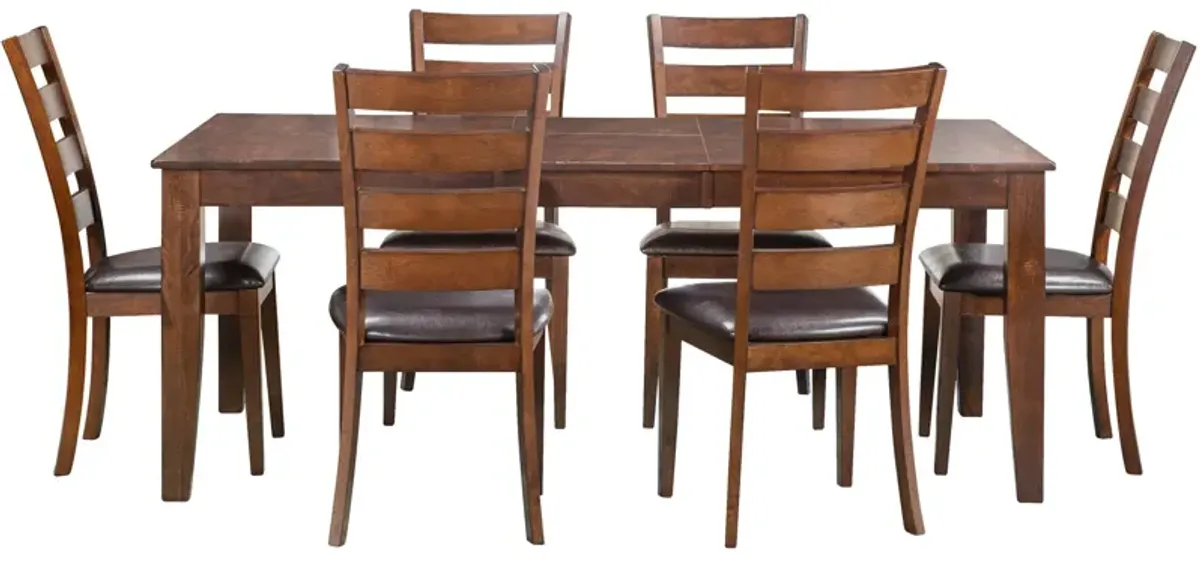 Kona 5 Piece Ladder Back Dining Set