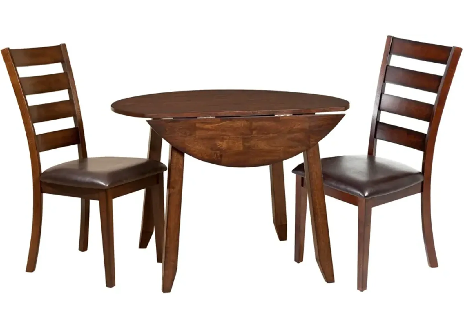 | Kona 3 Piece Drop Leaf Dining Set | Raisin