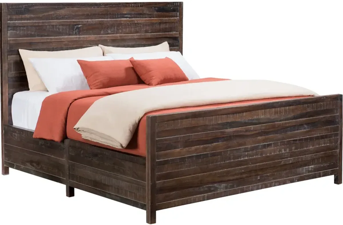 | Queen Townsend Bed | Nutmeg