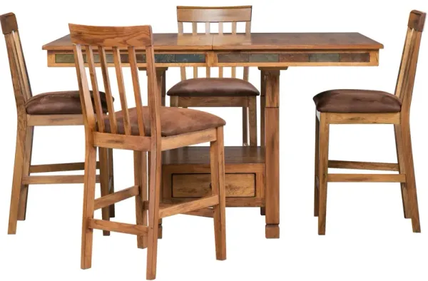 Sunny Designs Sedona 5 Piece Counter Dining Set