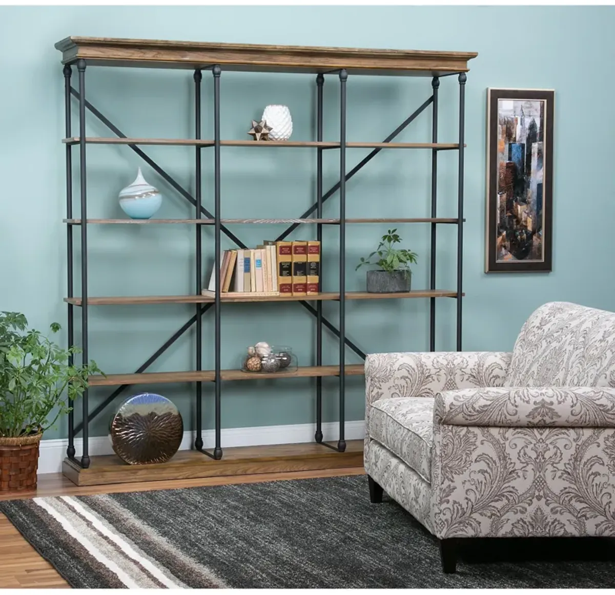 Auburn 84x84 Inch Bookcase