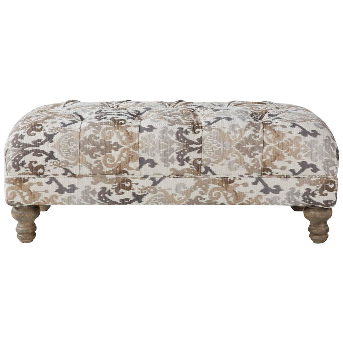 Farlow Kimani Marble Accent Ottoman