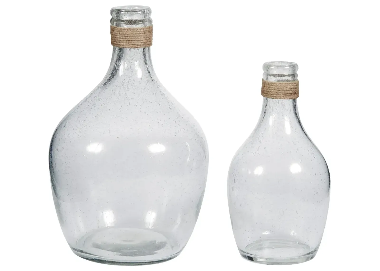 Ashley Furniture | Marcin Set of 2 Vases | Clear