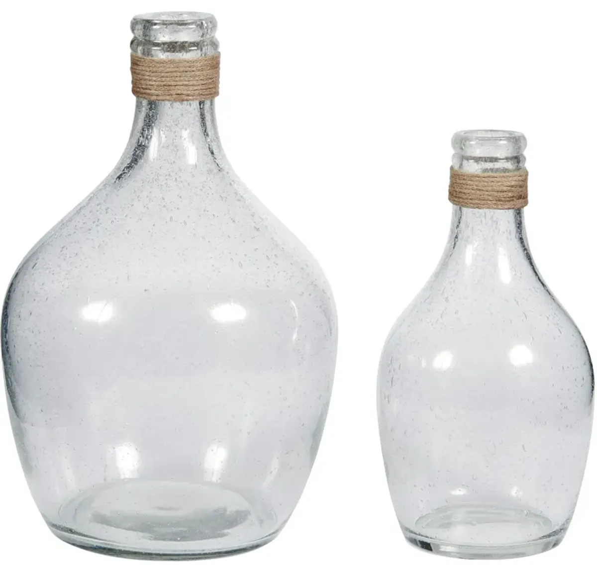 Ashley Furniture | Marcin Set of 2 Vases | Clear