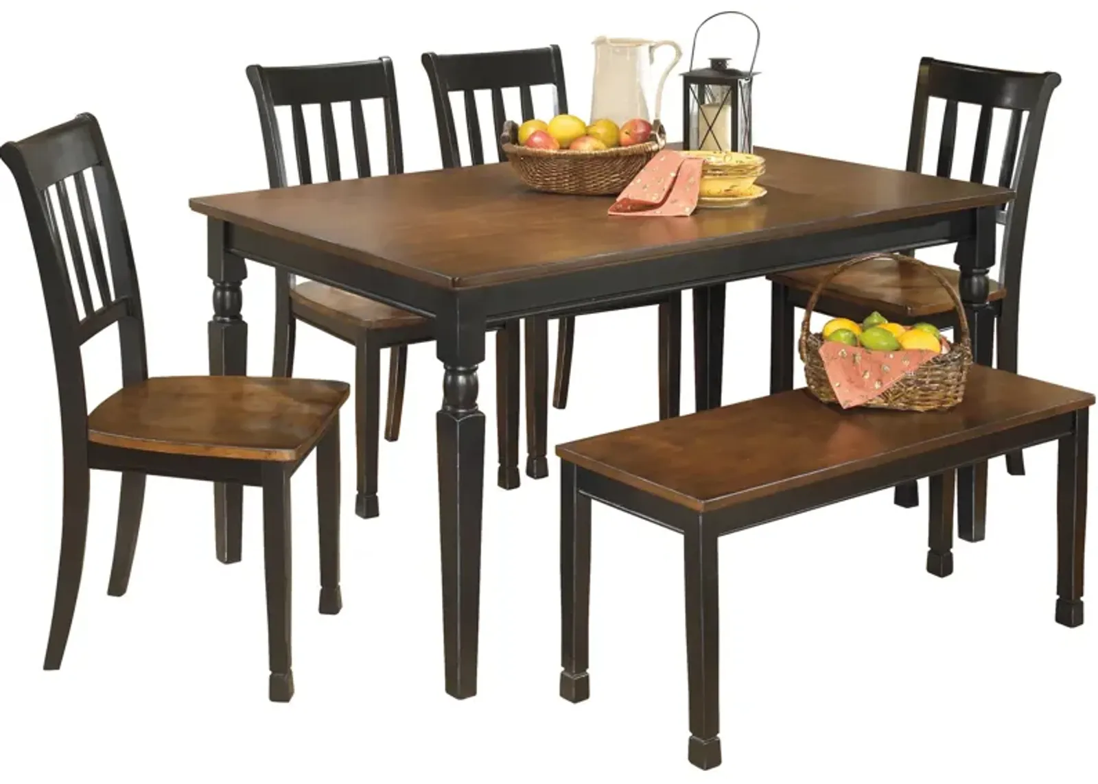 Ashley Furniture | Ortonville 5 Piece Dining Set | Black