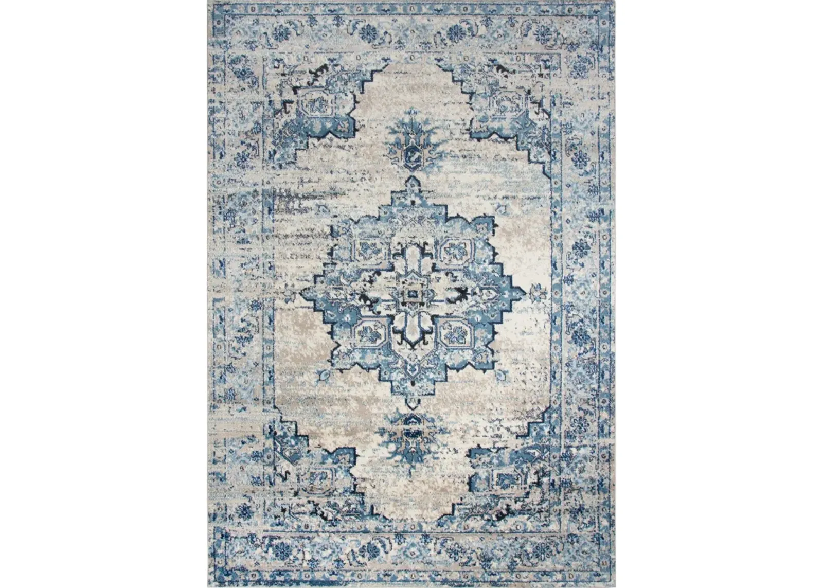 Encore Blue Area Rug