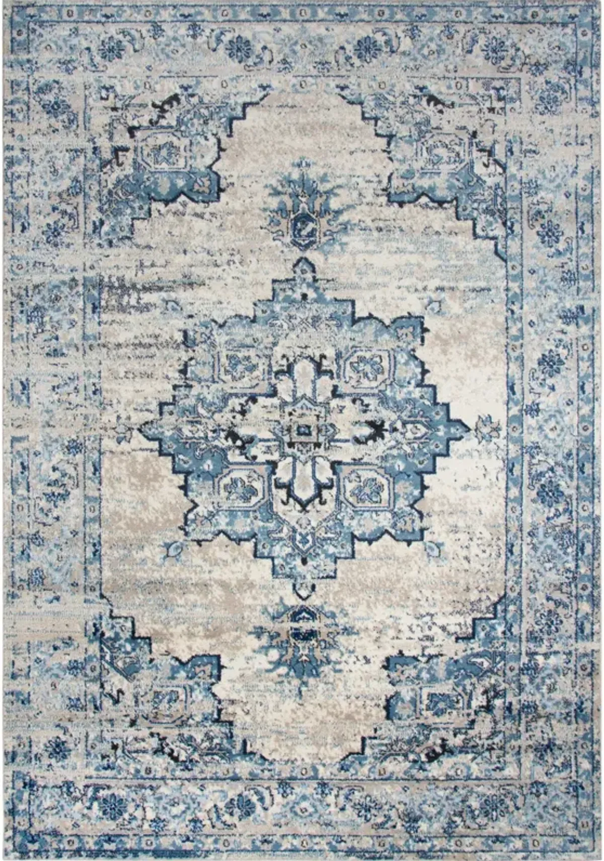 Encore Blue Area Rug