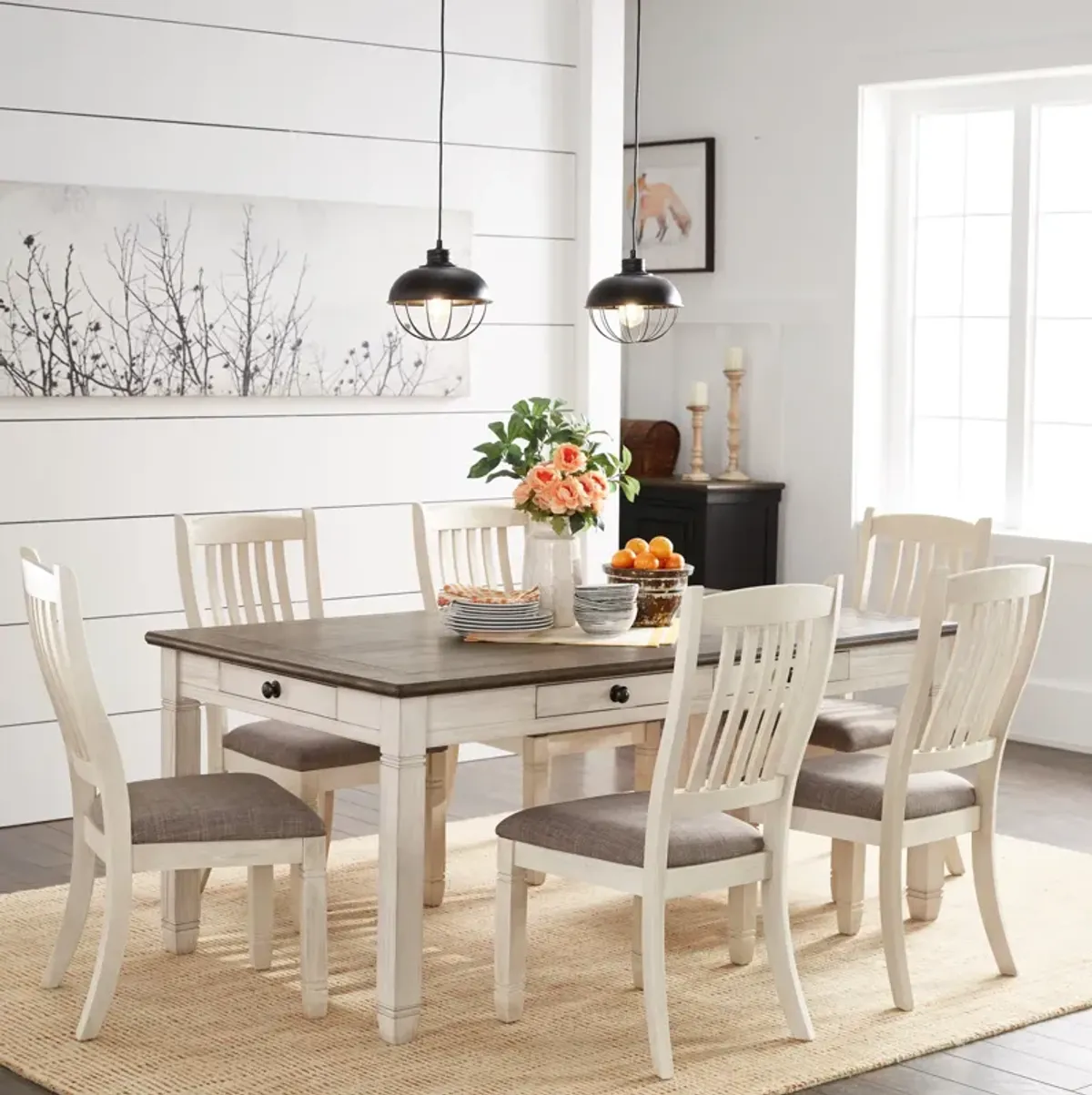 | Northway 5 Piece Dining Set | Rosy Brown