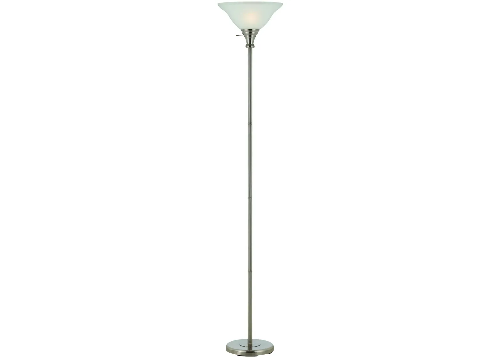 | Torch Floor Lamp | Silver