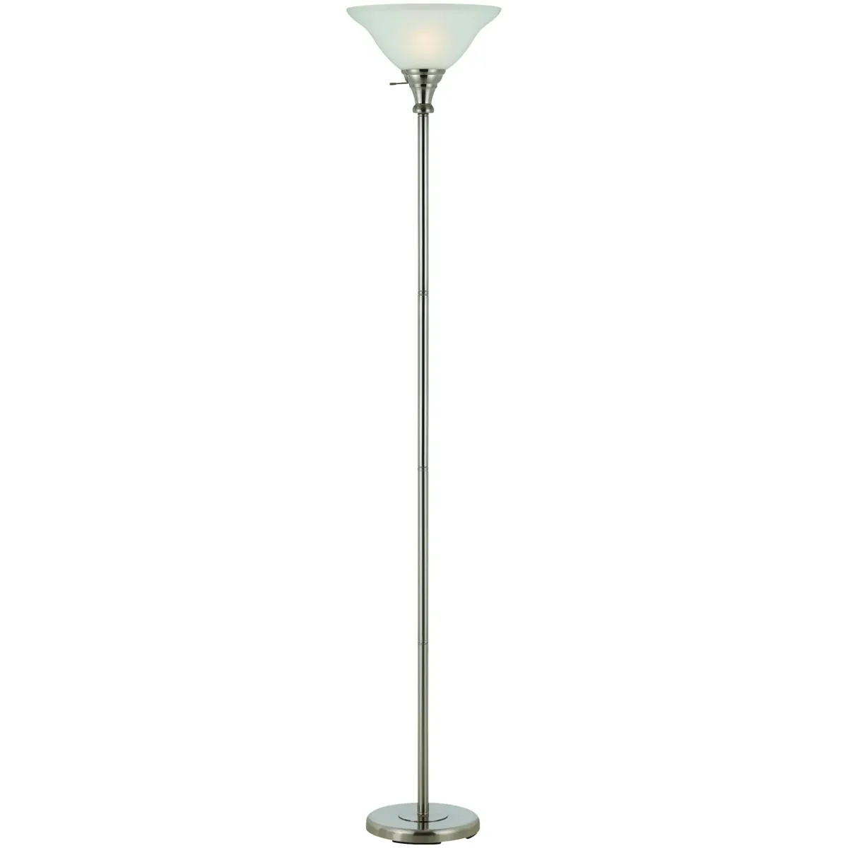 | Torch Floor Lamp | Silver