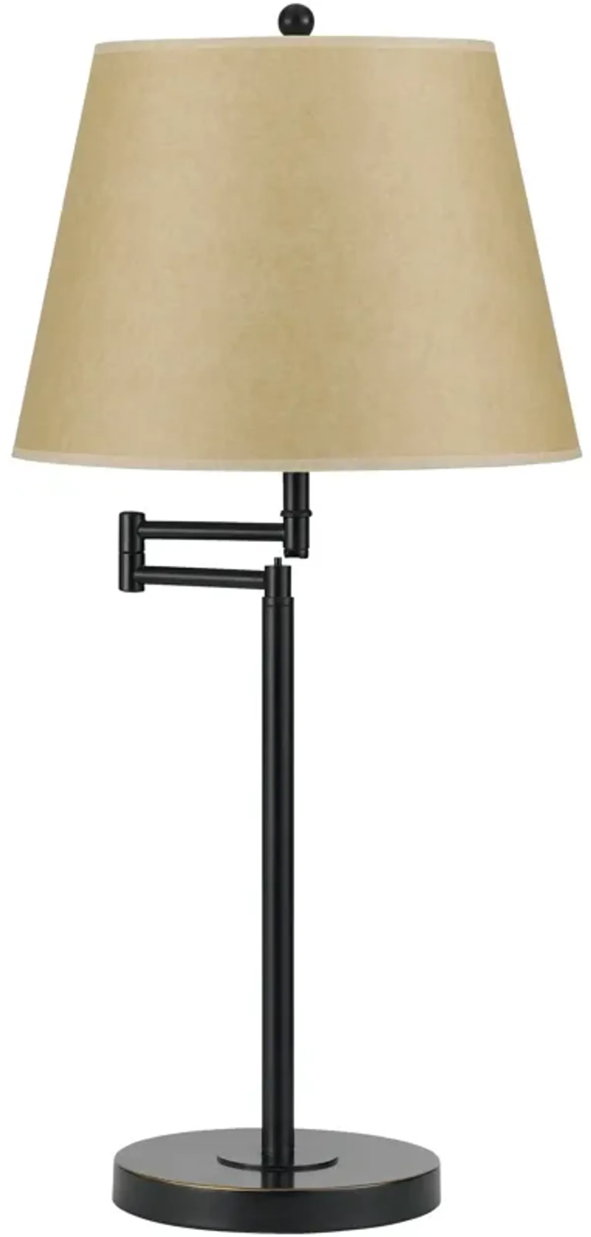 | Andros Swing Arm Table Lamp | Brown