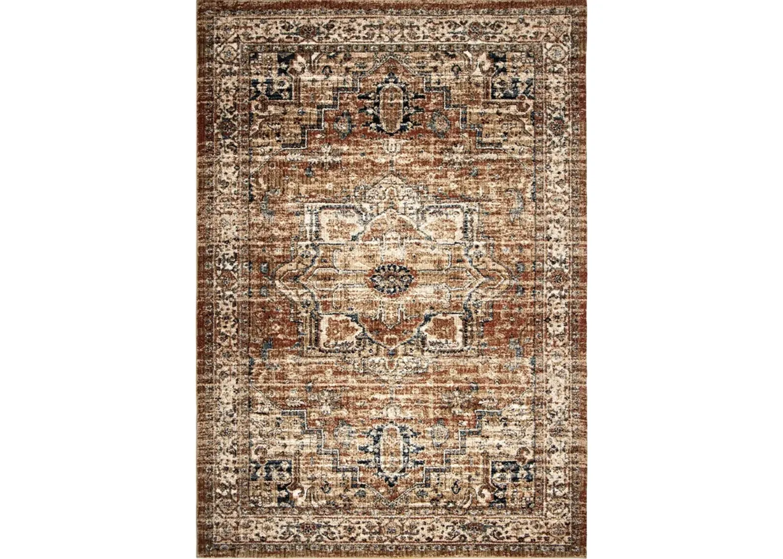 | Aria Heriz Medallion Rust 5'x8' Rugs