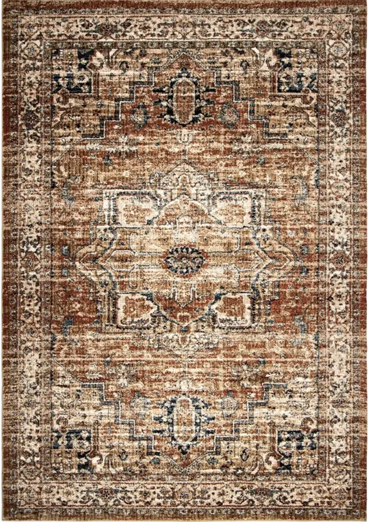 | Aria Heriz Medallion Rust 5'x8' Rugs