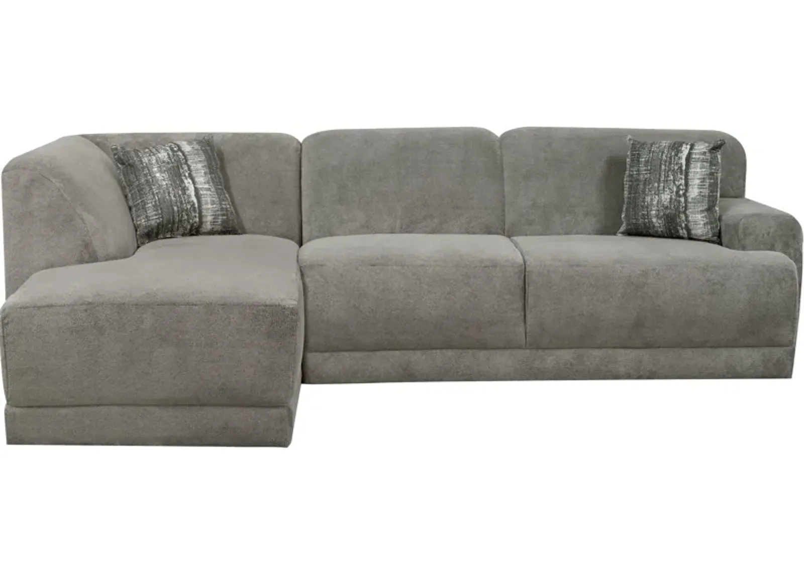 Delvin 2 Piece Left Chaise Sofa