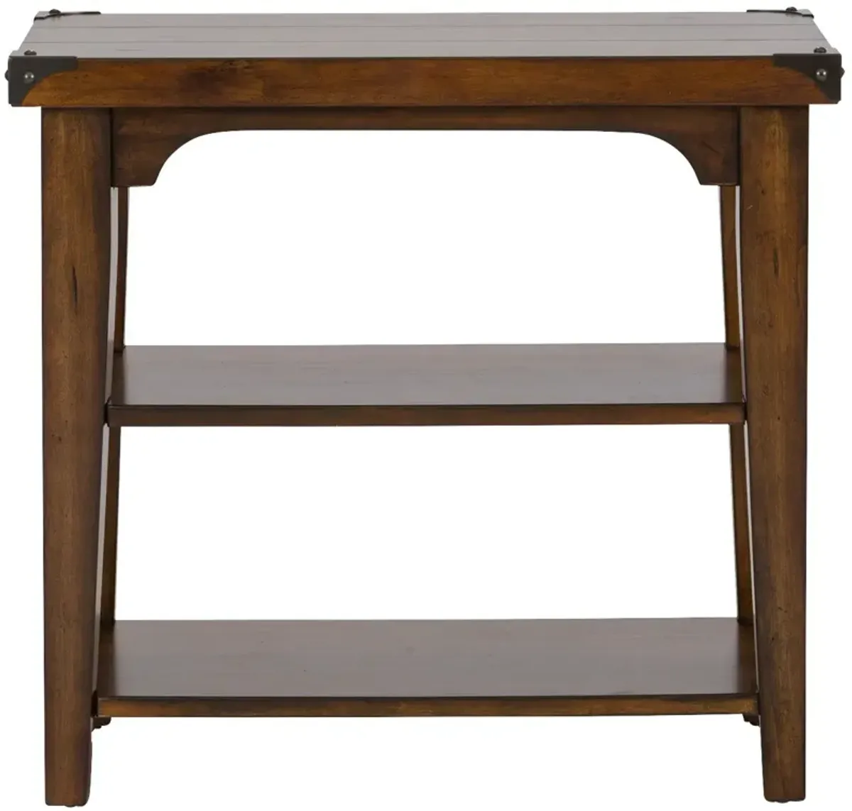 | Aspen Skies Chairside Table | Brown Russet