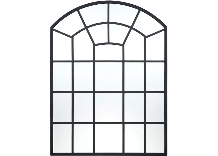 Vault Arched Metal Wall Mirror 