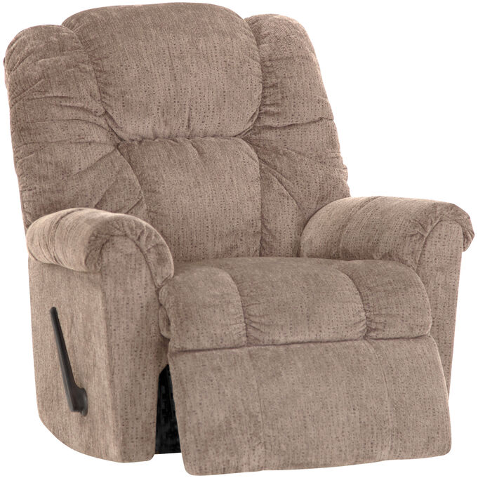 Draco Toffee Rocker Recliner Chair