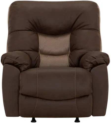 Yogi Air Cocoa Rocker Recliner Chair