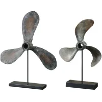 Propellers Rust Sculptures 