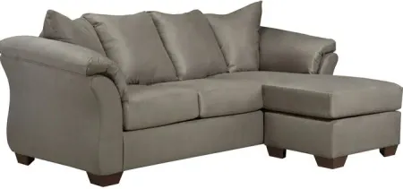 Marcy Cobblestone Chaise Sofa