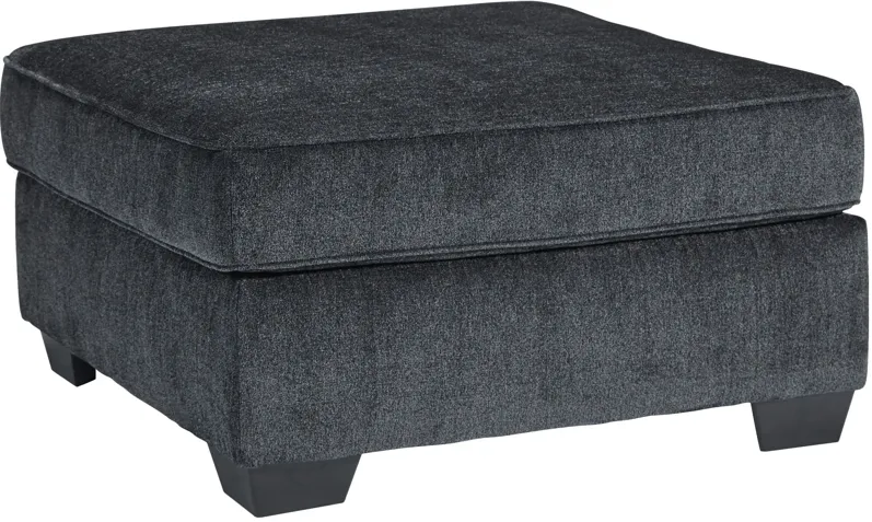 Ashley Furniture | Riles Oversized Ottoman | Slate