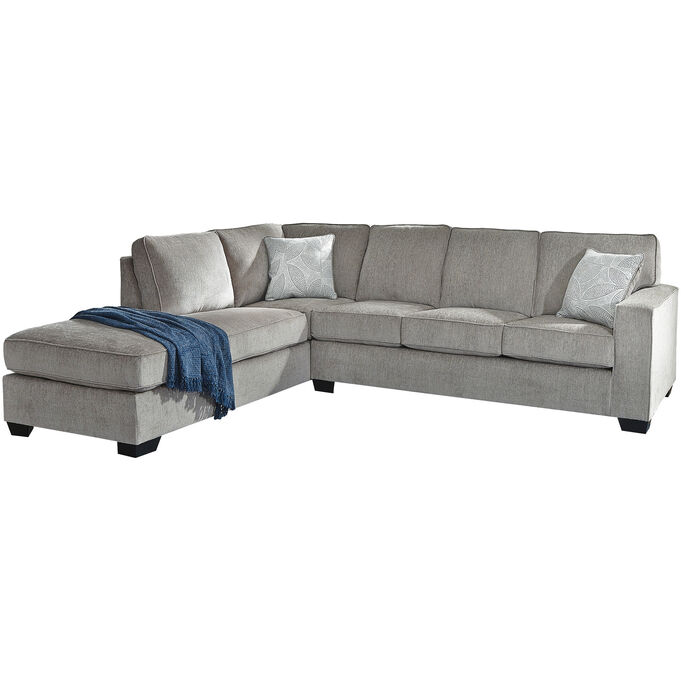 Riles Alloy Left Chaise Sectional