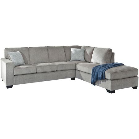 Riles Alloy Right Chaise Sleeper Sectional Sofa
