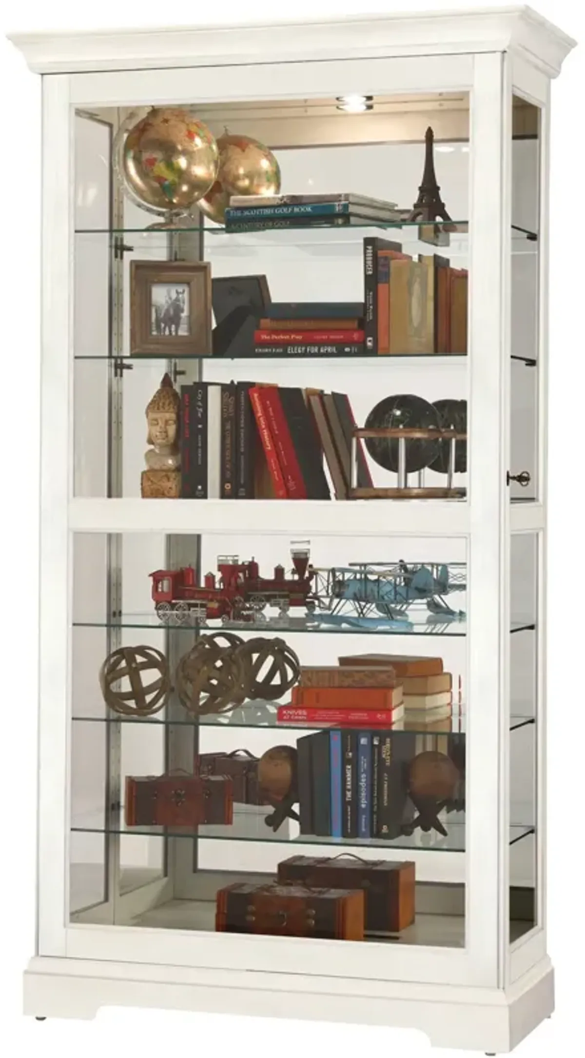 | Tyler Curio Cabinet | Aged Linen