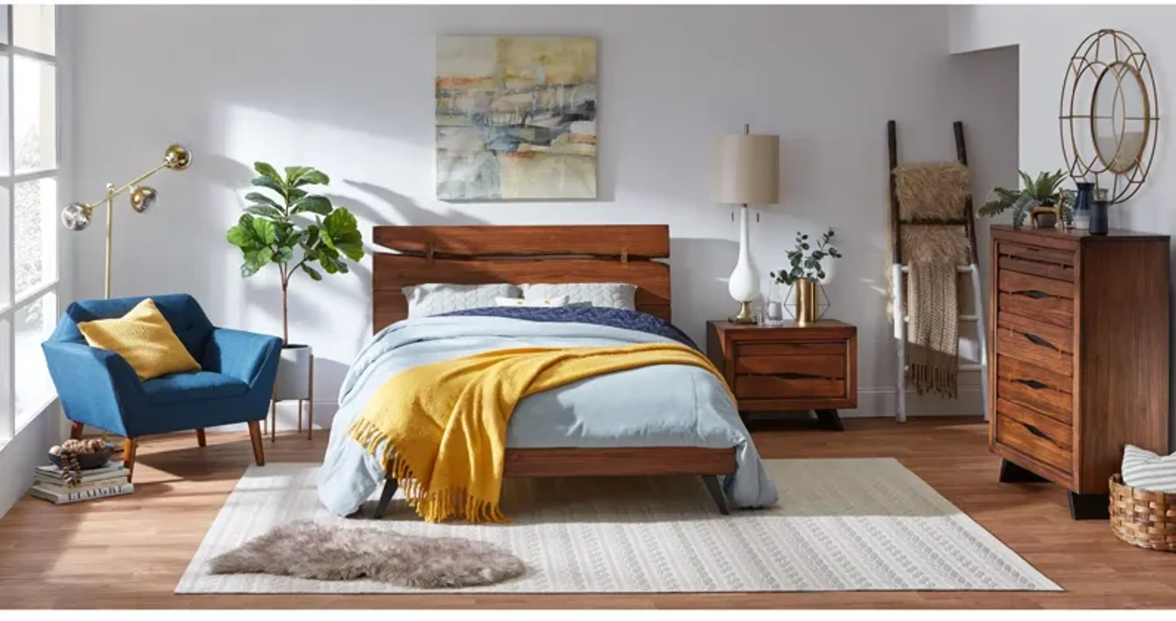 Dana Point Rustic Brown Queen Bed Slumberland Furniture