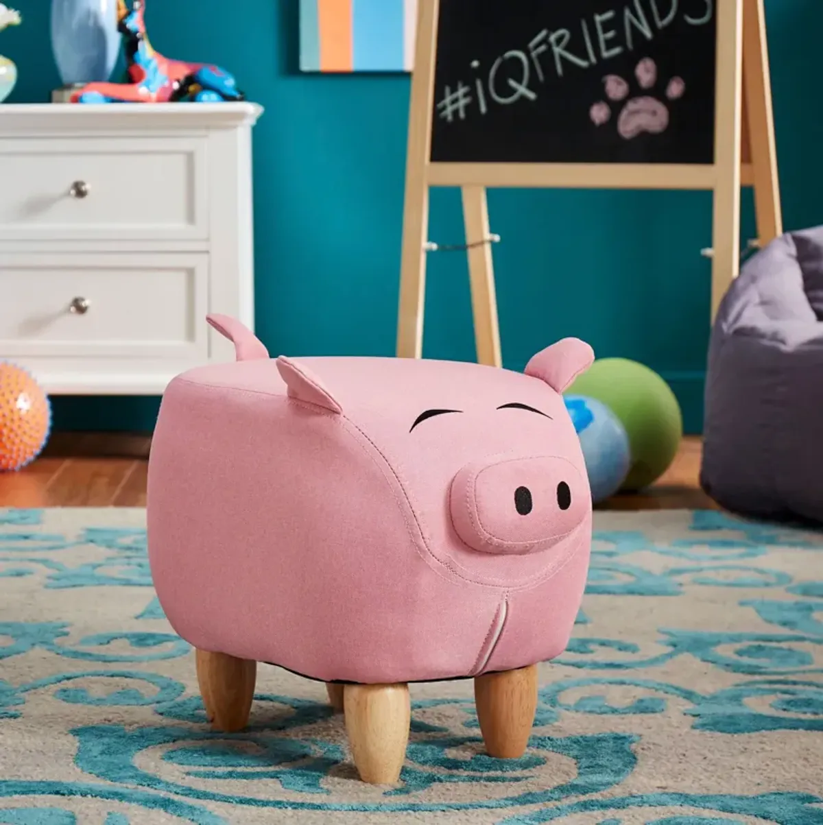 Zoo Pig Ottoman