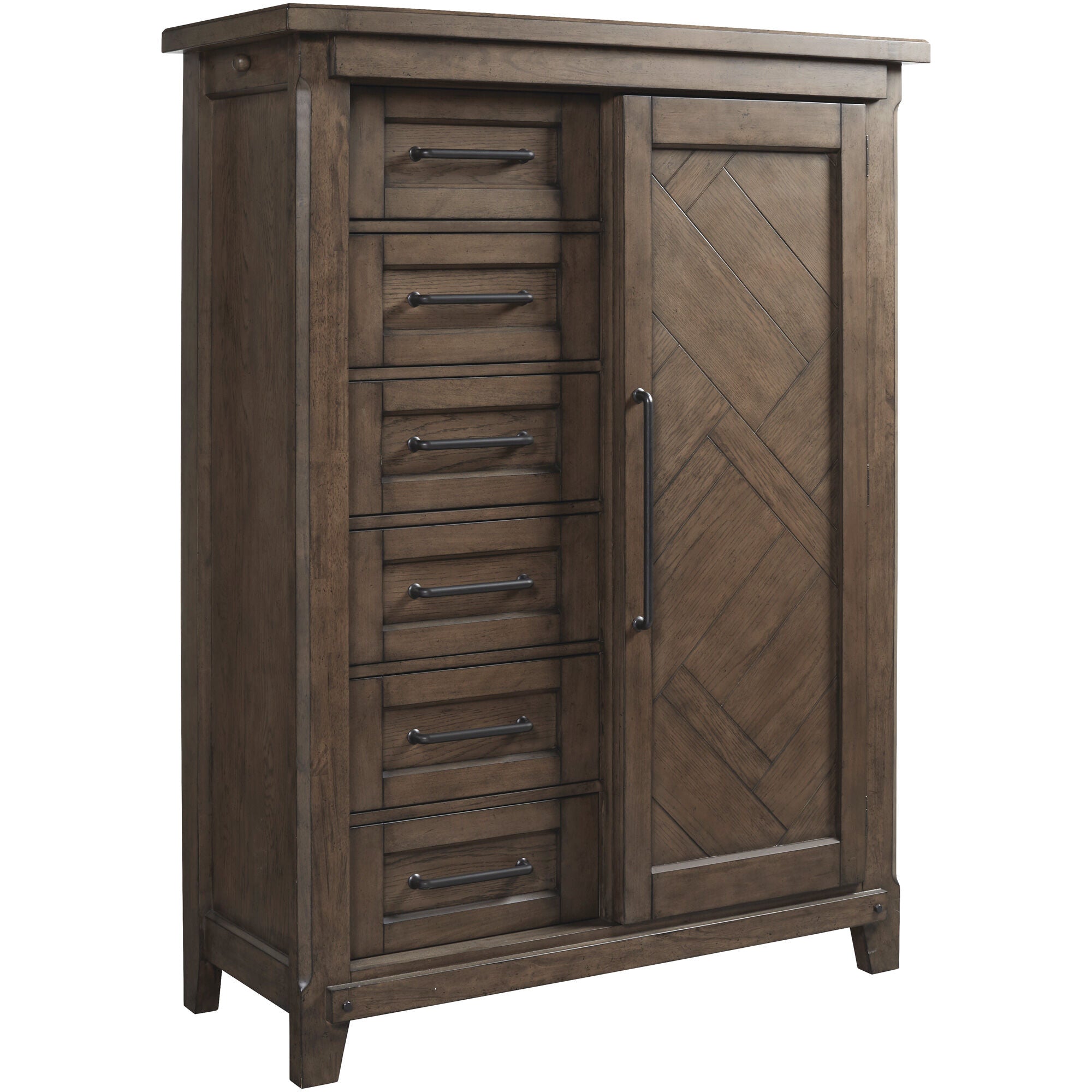 Davis Direct | Patches Door Chest | Gray Brown