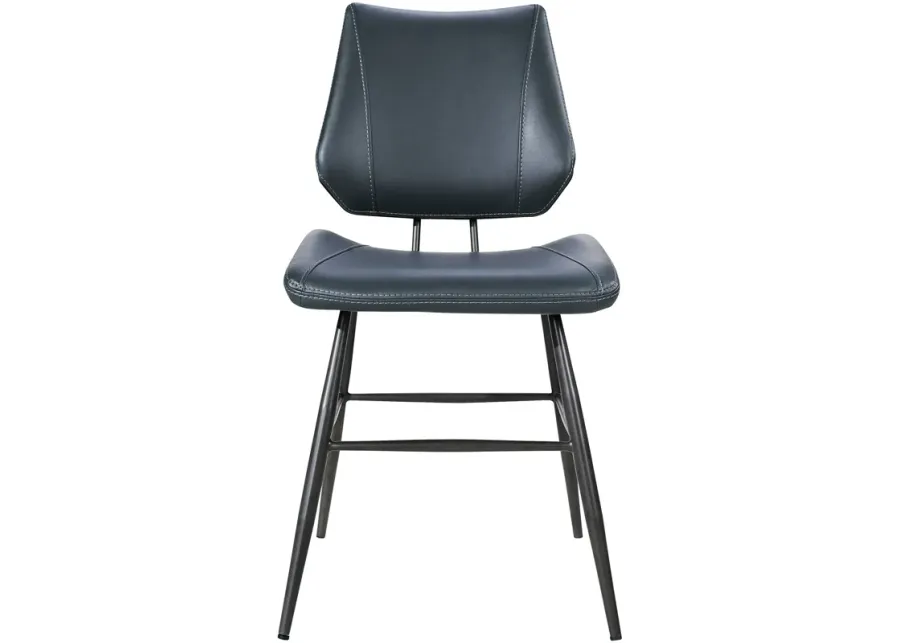 Modus Furniture International | Vinson Side Chair | Cobalt