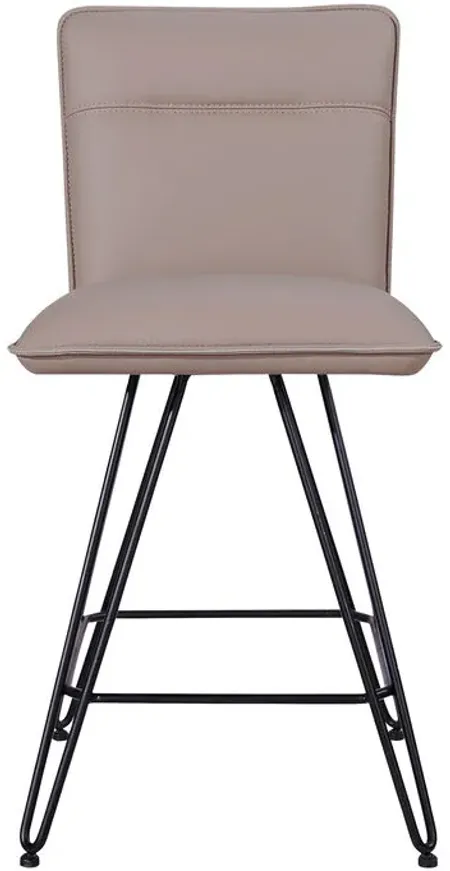 Demi Taupe Counter Stool