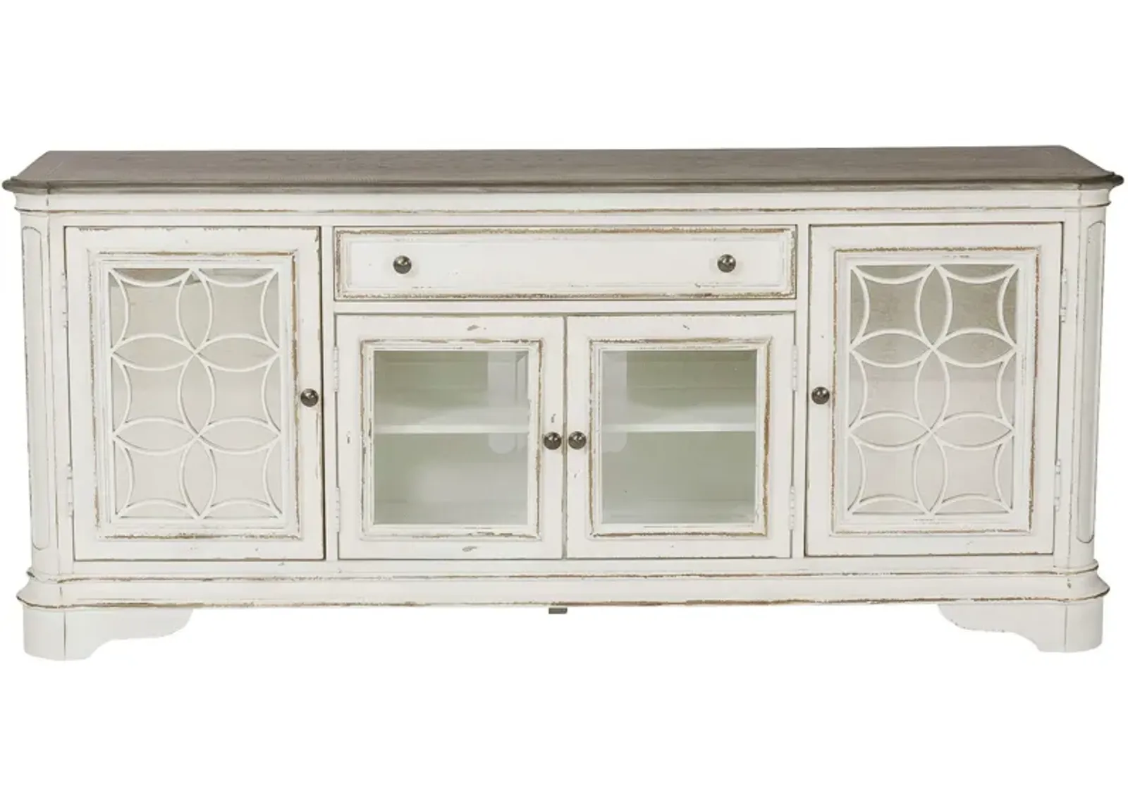 | Magnolia Manor TV Console | Antique White