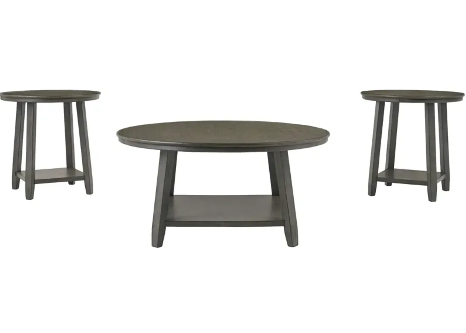 Ashley Furniture | Caitbrook Set of 3 Coffee Tables | Gray