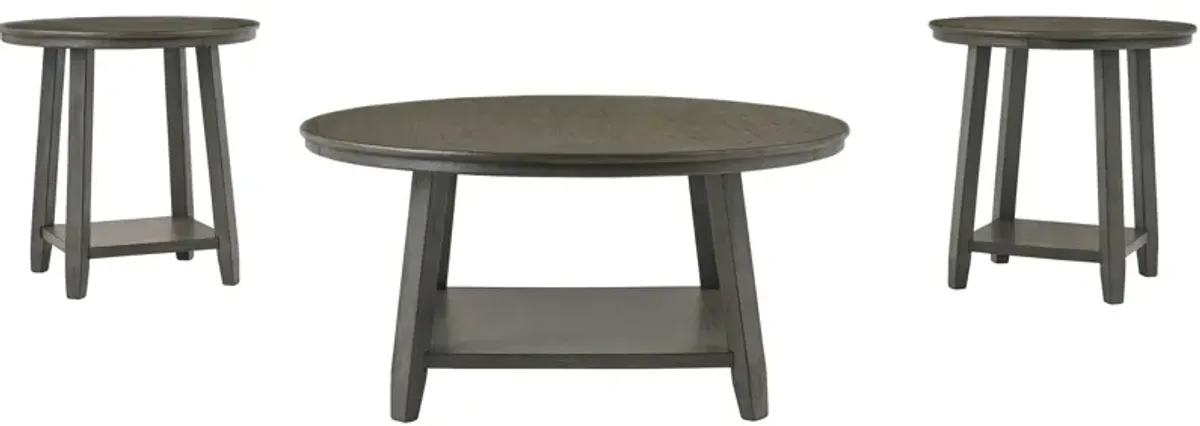 Ashley Furniture | Caitbrook Set of 3 Coffee Tables | Gray