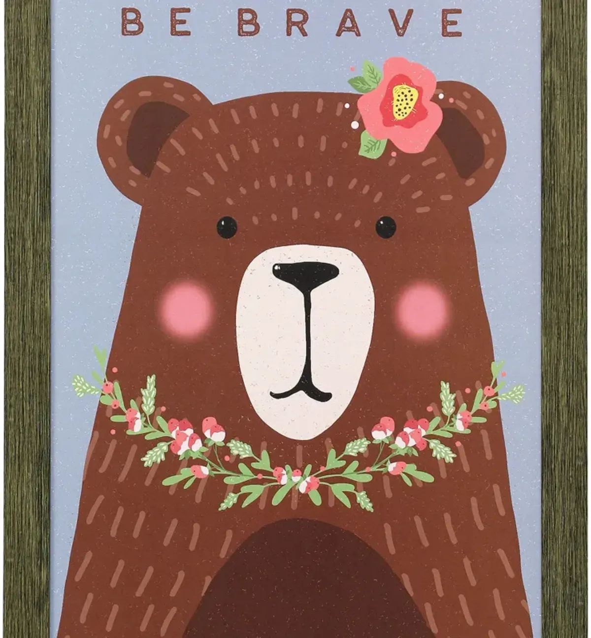 Brave Bear Framed Art