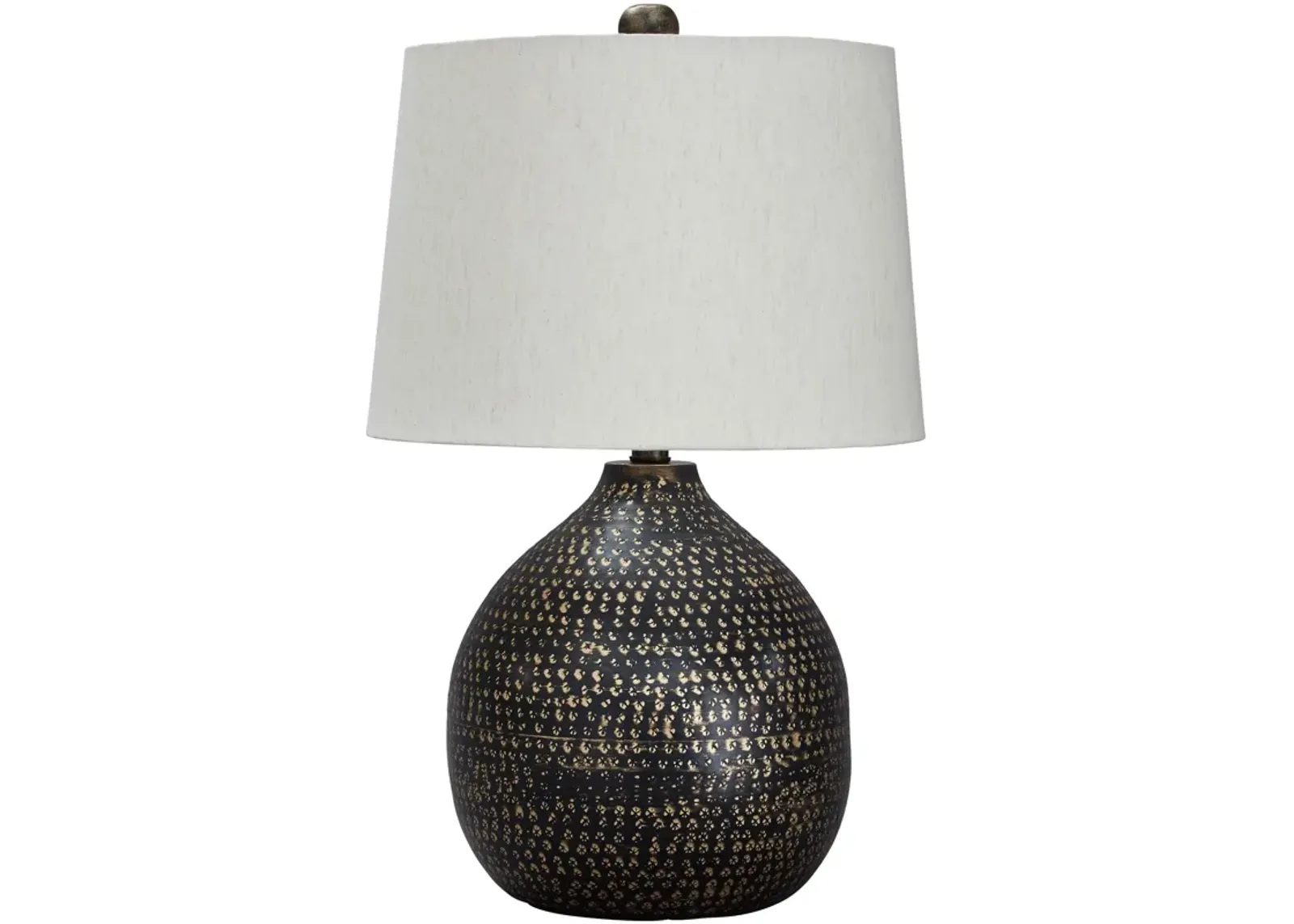 Ashley Furniture | Maire Table Lamp | Black/Gold