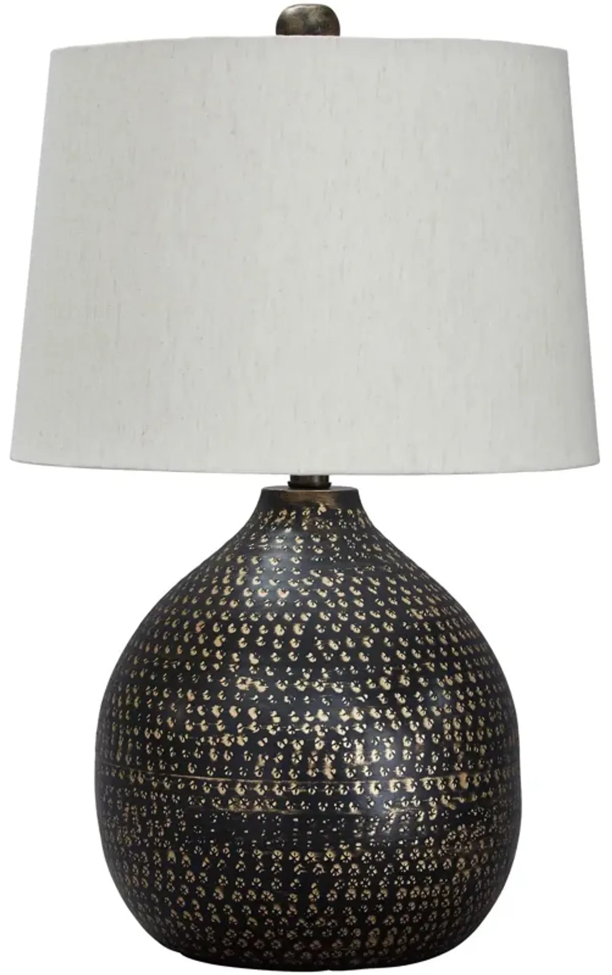 Ashley Furniture | Maire Table Lamp | Black/Gold